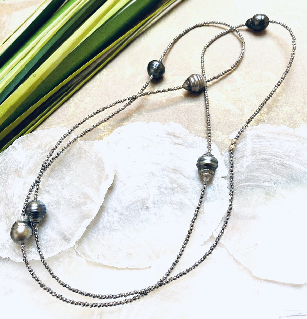 Tahiti Hematite Necklace