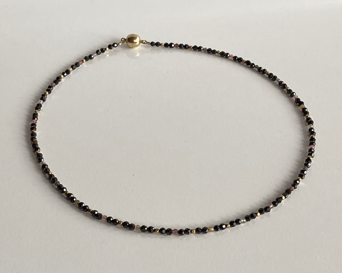 Tourmaline Necklace with Spinel