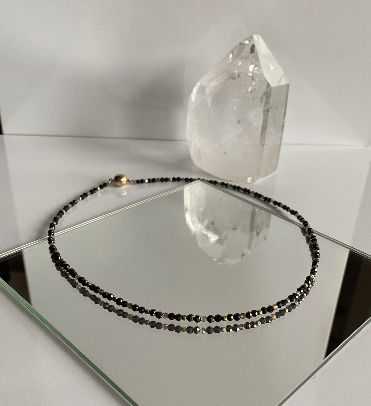 Tourmaline Necklace with Spinel