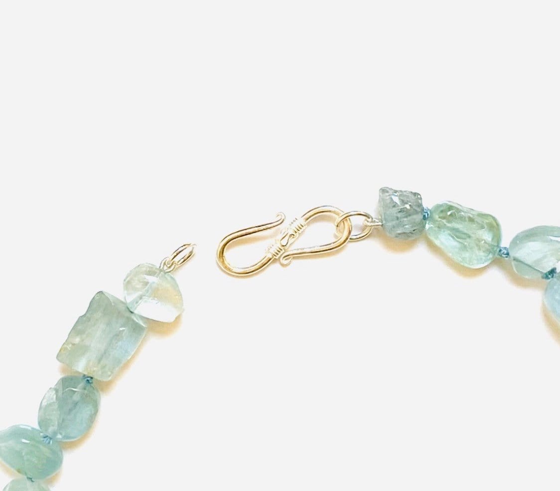 Aquamarine “Here I come” Necklace