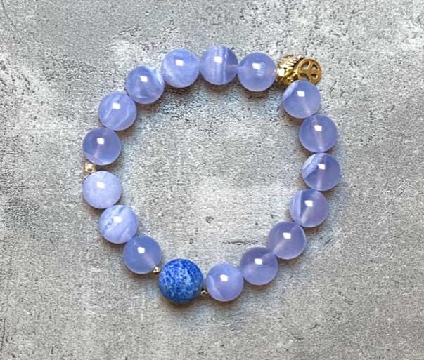 CHALCEDON LAPISLAZULI Bracelet