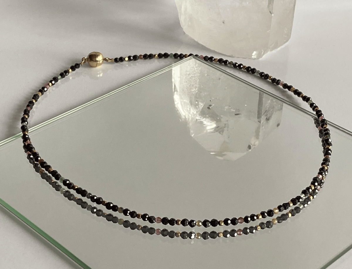 Tourmaline Necklace with Spinel