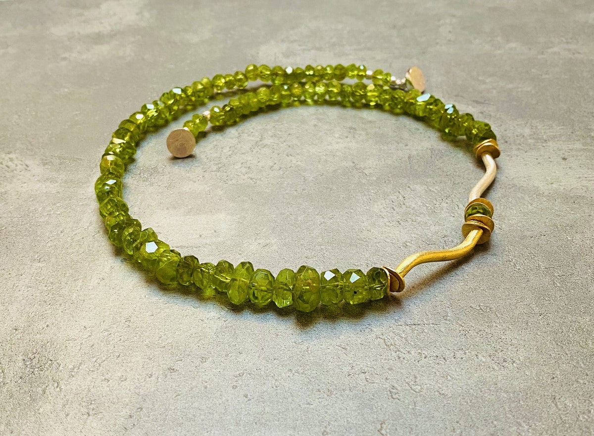 Peridot Design Necklace