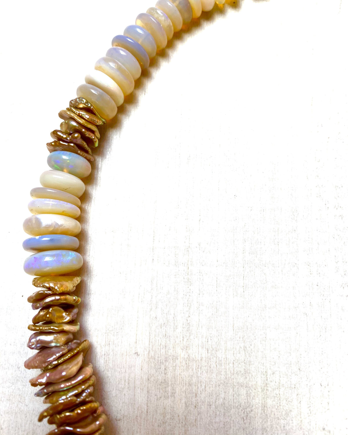 Superb Australian Opal Necklace