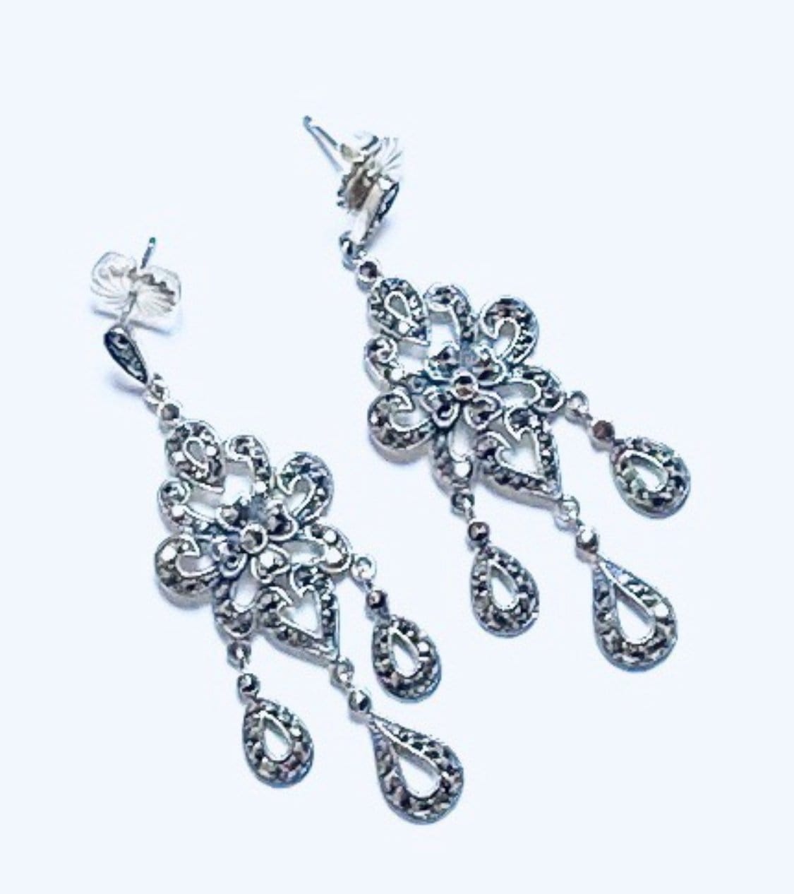 Majestic Silver Earrings