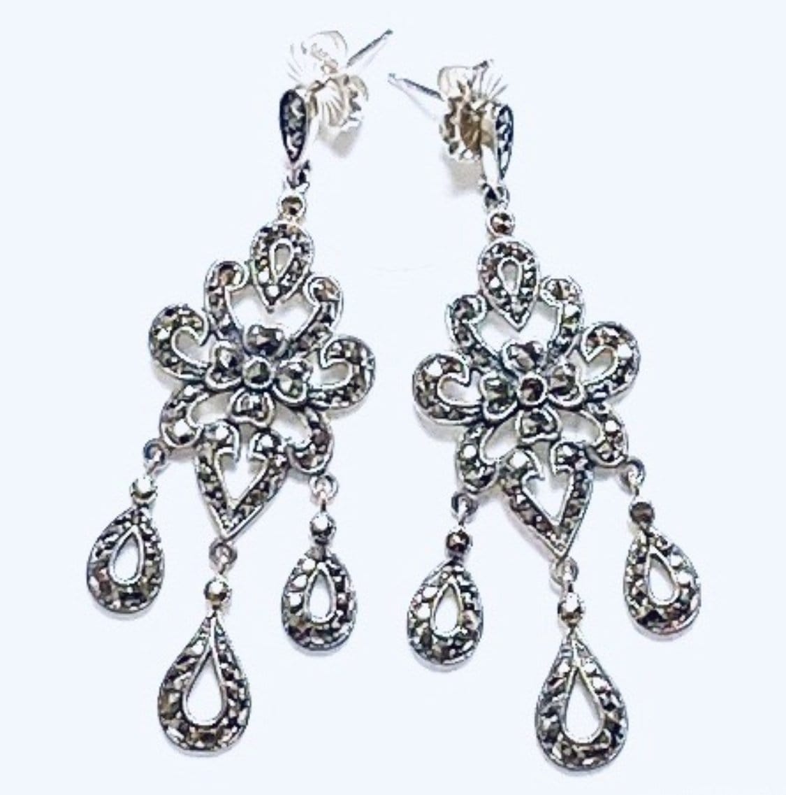 Majestic Silver Earrings