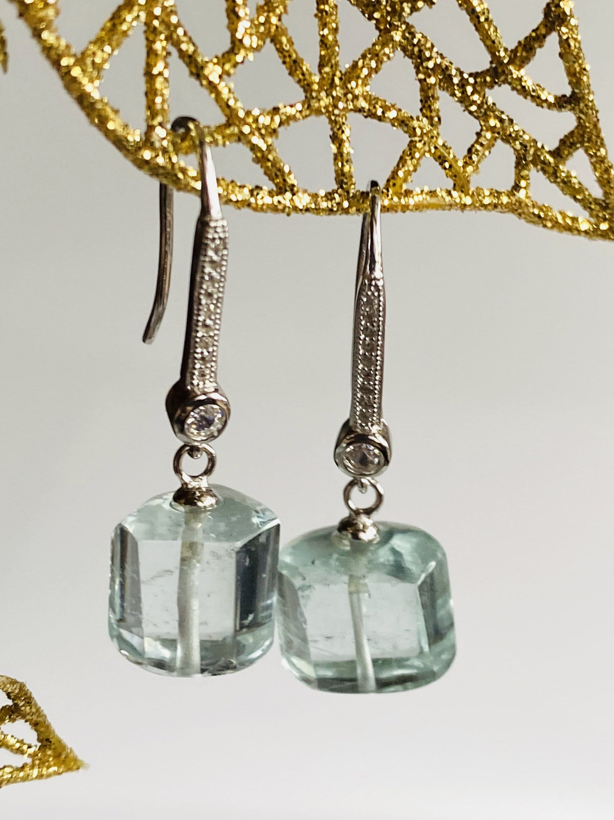 Aquamarine Earrings