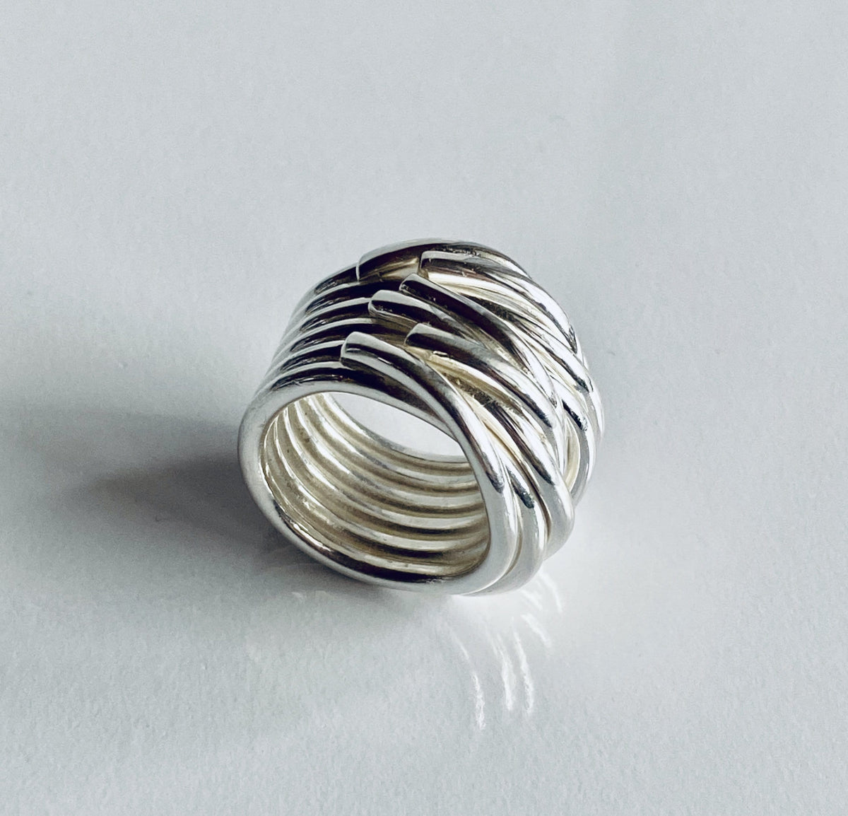 Silver Statement Ring Impressive