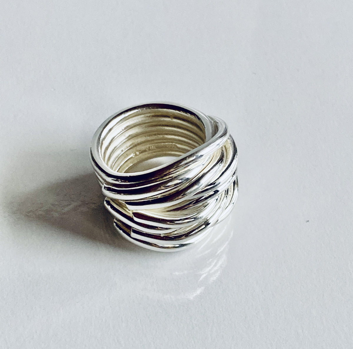 Silver Statement Ring Impressive