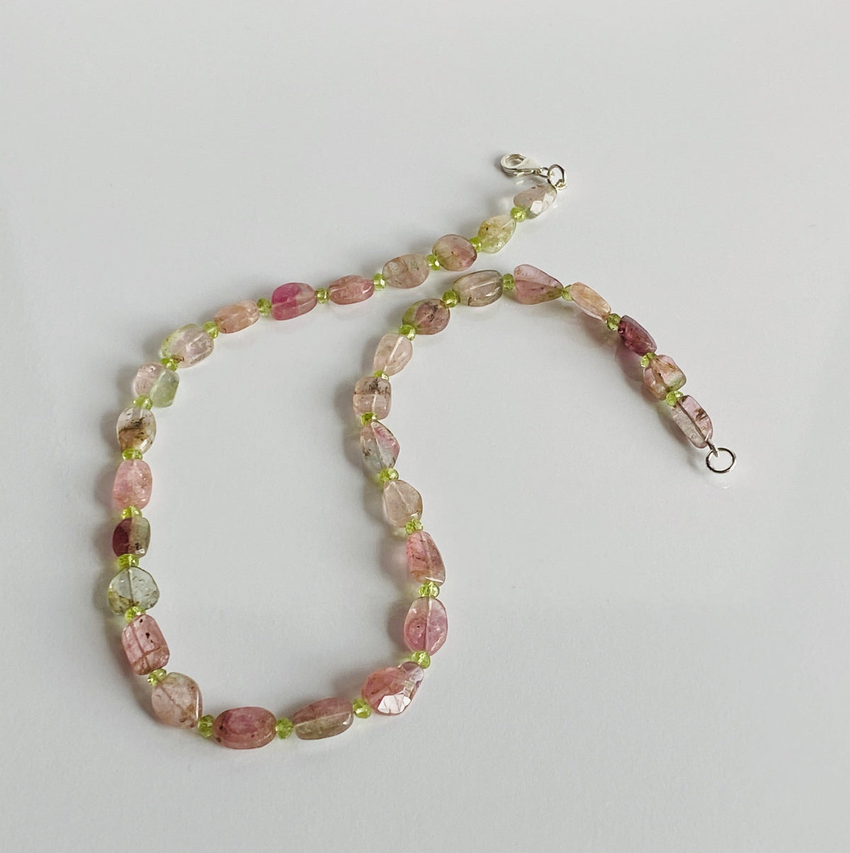 Watermelon Tourmaline Necklace AAA