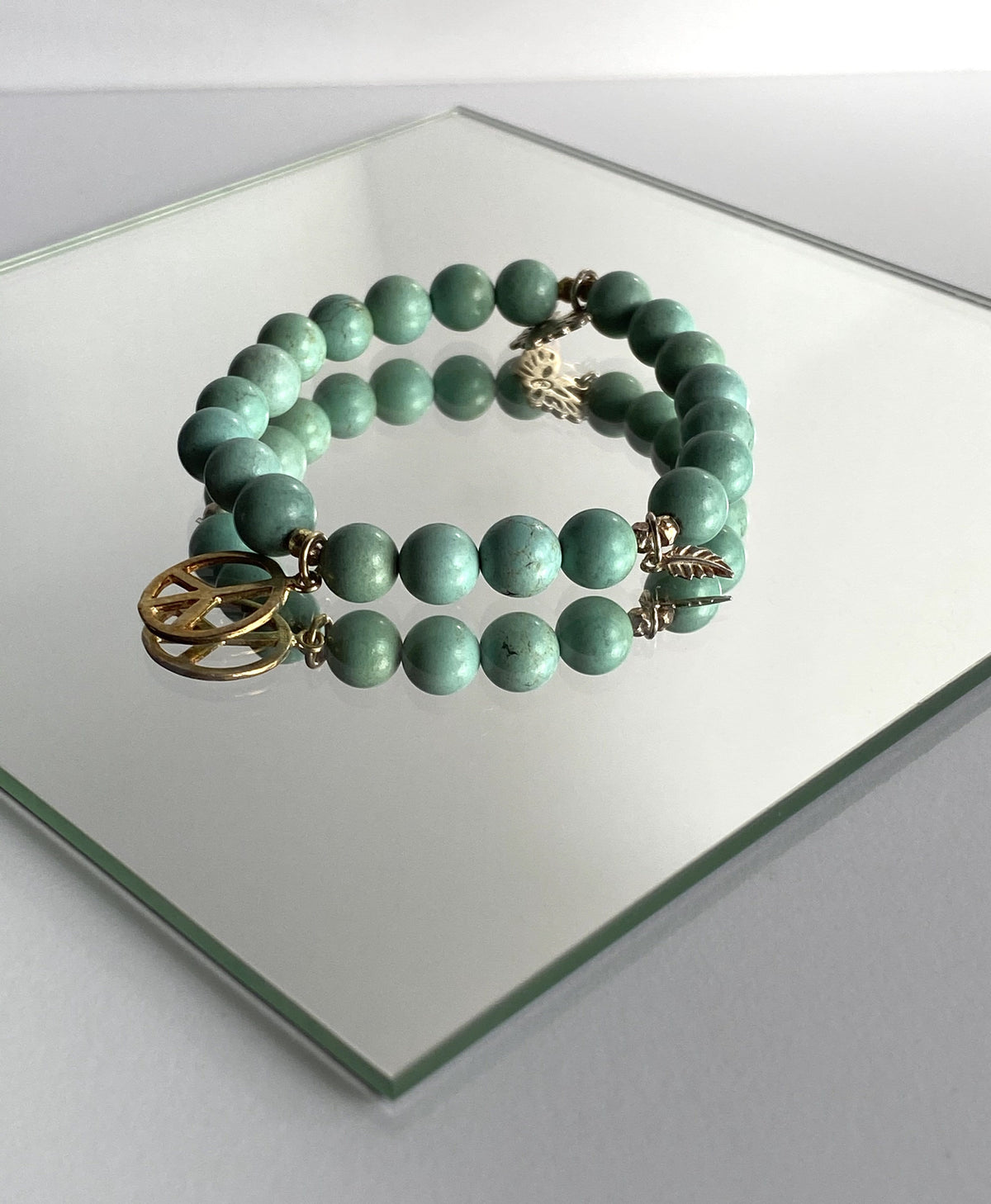 Turquoise Charm Bracelet Energetic