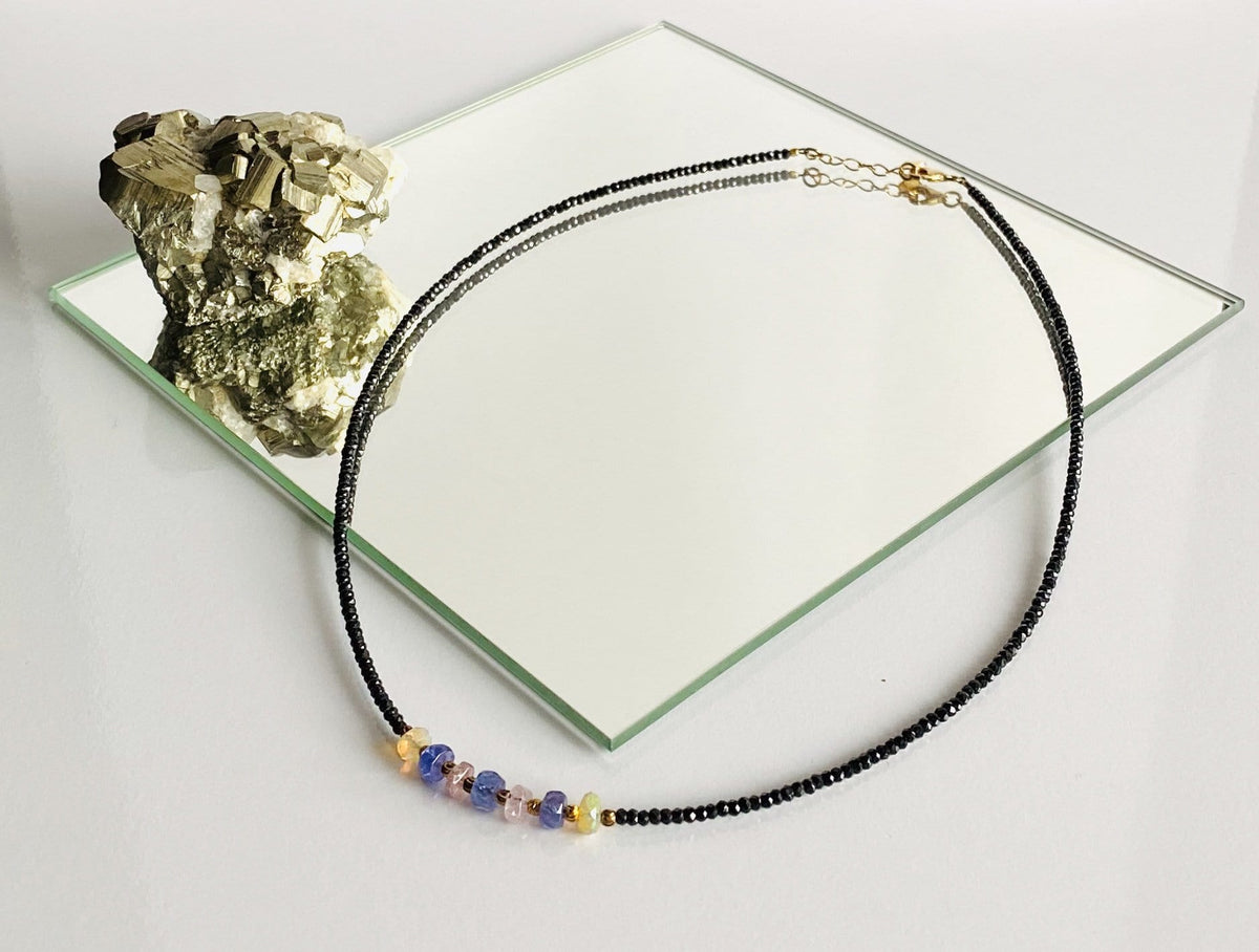 Tanzanite Opal Necklace