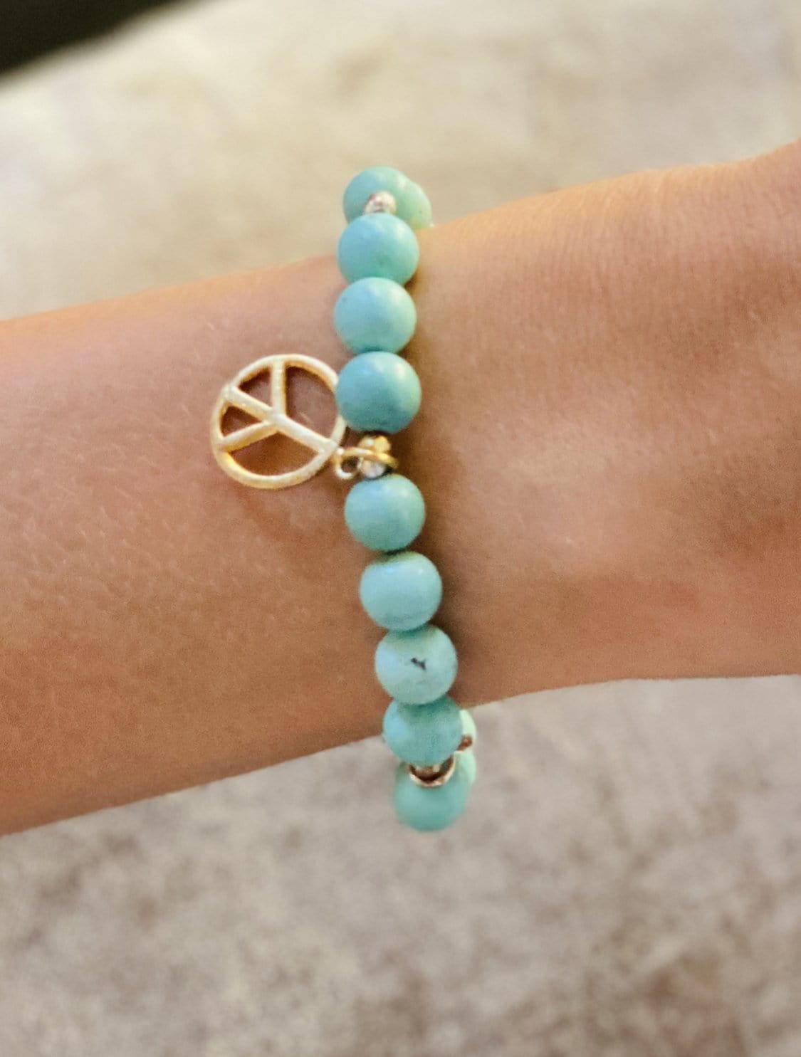 Turquoise Charm Bracelet Energetic