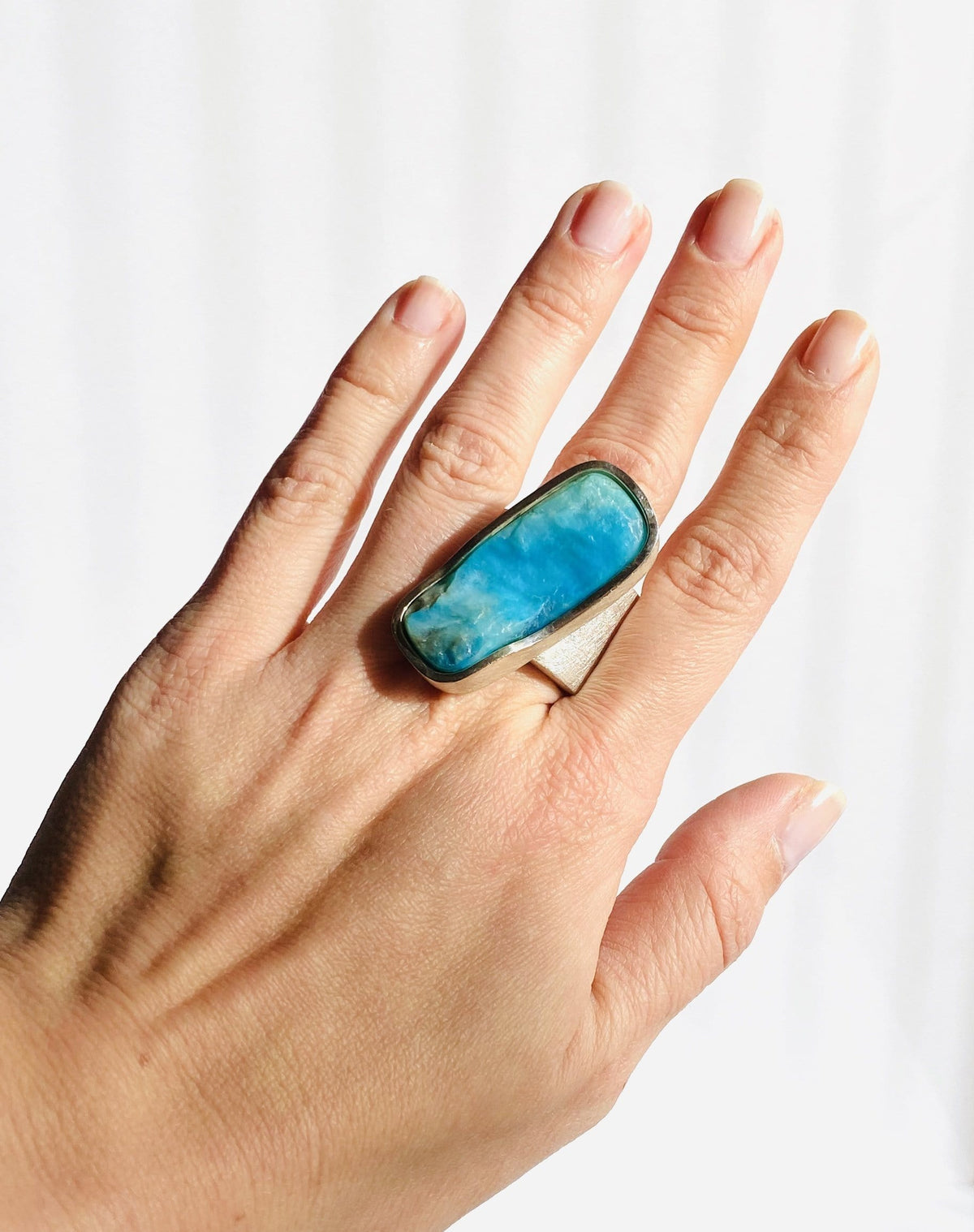 OPAL DELUXE Statement Ring Peru MASSIVE