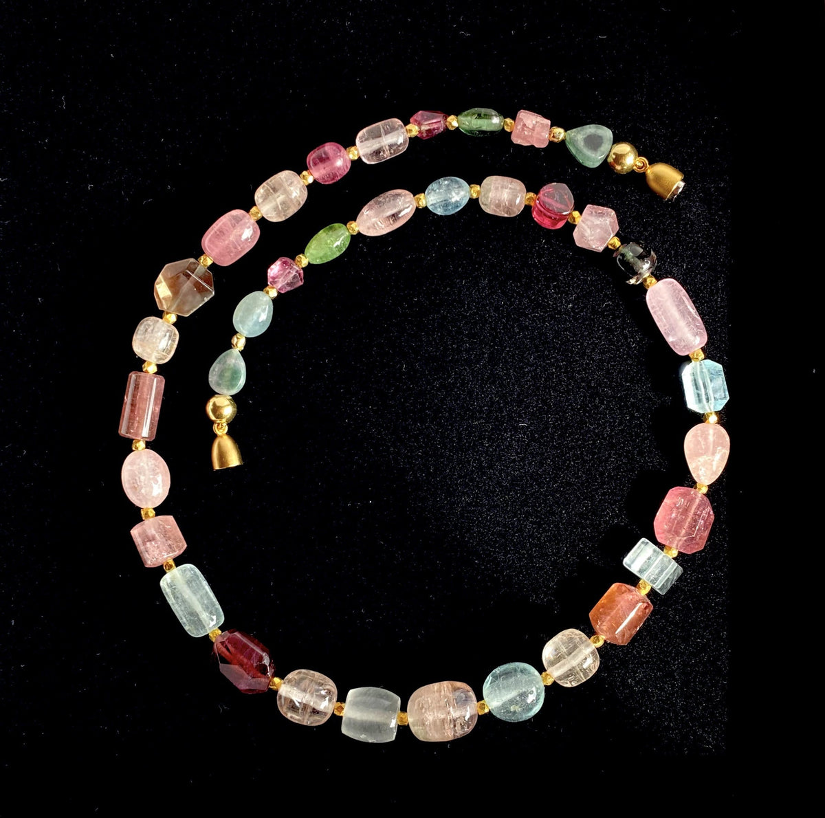 Beryl Tourmaline Necklace