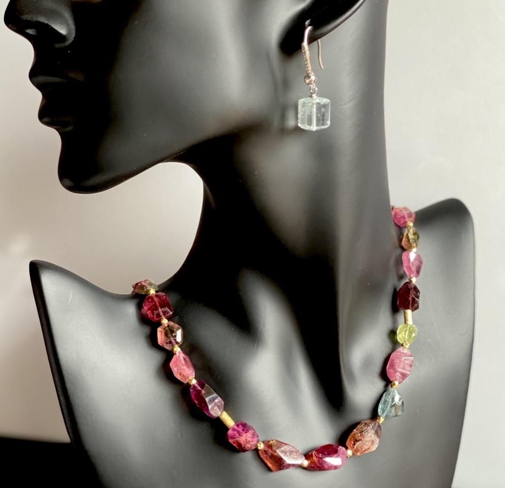 Tourmaline Crystal Necklace